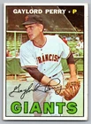 1967 TOPPS #320 GAYLORD PERRY SAN FRANCISCO GIANTS
