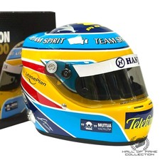 2006 Fernando Alonso 20th Anniversary World Champion Renault 1:2 Scale F1 Helmet