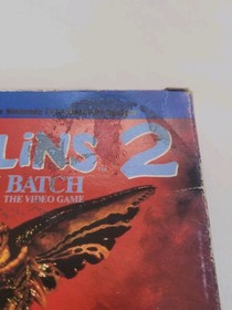 Gremlins 2 The New Batch The Video Game Nintendo NES Complete Working 1990