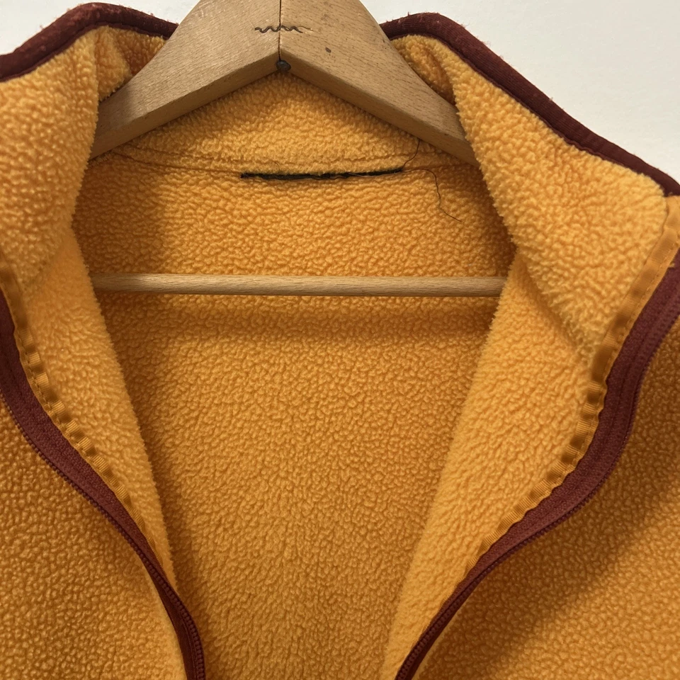 Vintage Patagonia Marsupial Mens Size Medium Synchilla Pullover Fleece Yellow - Image 3 of 4