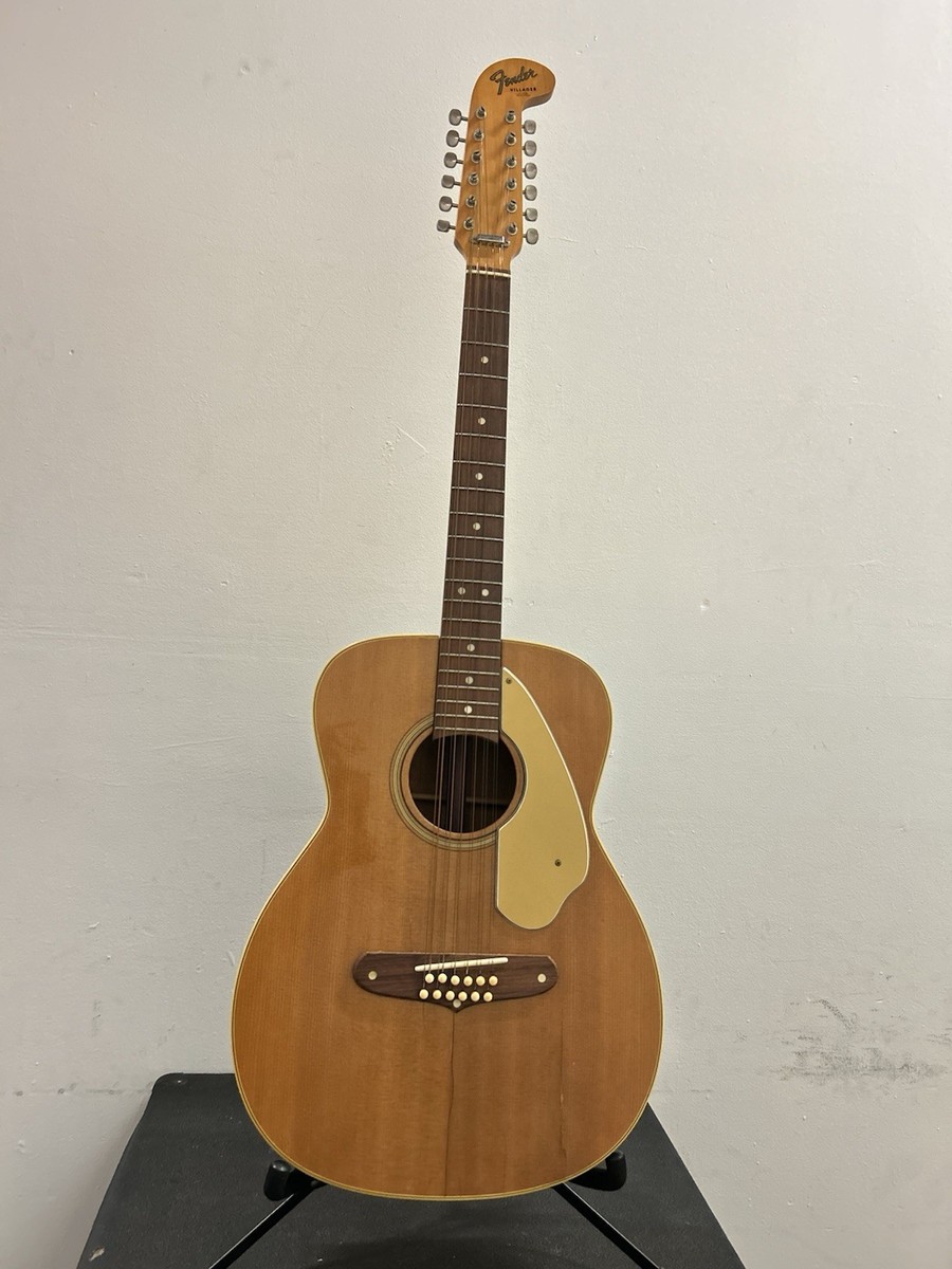 1960's Fender Villager Vintage Acoustic 12 String Guitar | eBay