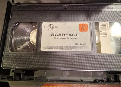 ** Al Pacino ** SCARFACE ** ungekürzte Fassung ** 162 min ** RARITÄT ** - Bild 1 von 3