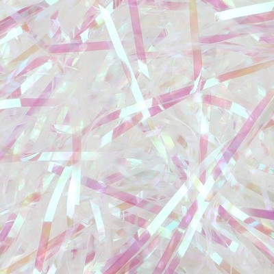2LB Iridescent Crinkle Cut Paper Shred Filler Gift Basket Easter Christmas