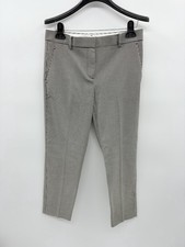 Ann Taylor Womens Size 2 Eva Houndstooth Ankle Dress Pant Trousers Black/White