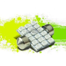 18 Smd 18smd 31mm Amber Color 3528 5050 Led Interior Domemap Light Bulb Lamp