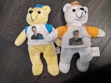 Very Rare Collectors Edition Nsync Bears Set of 2 Collectible Dolls JC Lance