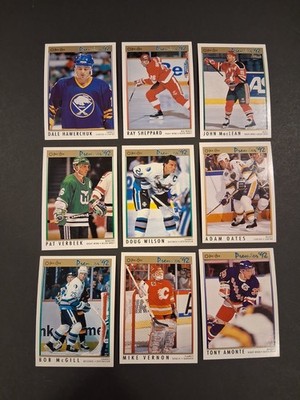 1991-92 O-Pee-Chee Premier Hockey #1-198 You Pick From List NMT-MNT+ condition