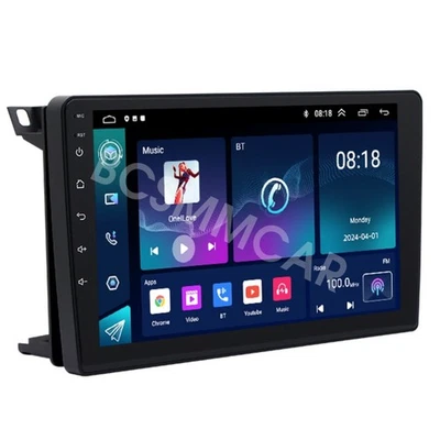BCSMMCAR Fit For SAAB 9-3 93 2007-2011 Android 13 Car Stereo Radio 2+32G DAB+ For Carplay