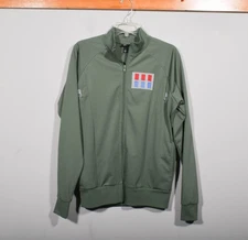 Thinkgeek Star Wars Grand Moff Tarkin Green Zip Up Jacket Sweatshirt Sz S