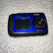 Polaroid iE090 Waterproof/Shockproof Digital Camera 18.0MP Blue/Black VGC