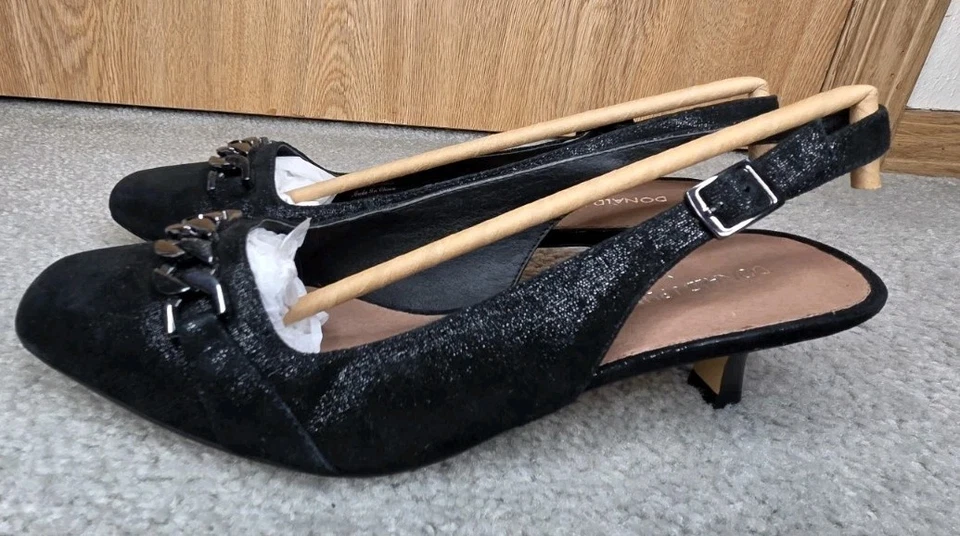 Donald Pliner - Belina Slingbacks - Negro - Para mujer 10 leer Foto 4 de 4