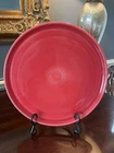 Fiestaware 12”  Pizza Tray/Cake Plate Homer Laughlin China Co USA Lead Free Red