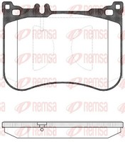 Bremsbelagsatz Scheibenbremse Remsa 1534.00 FüR Klasse W222 Mercedes V222 X222
