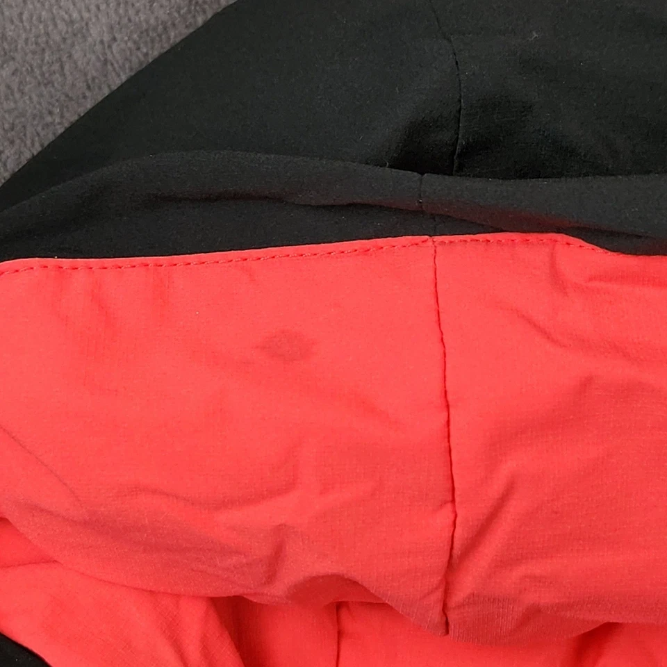 Spyder Superlite Jacket Kids Medium 10/12 Black Red Hooded Full Zip Lightweight - Image 4 of 4