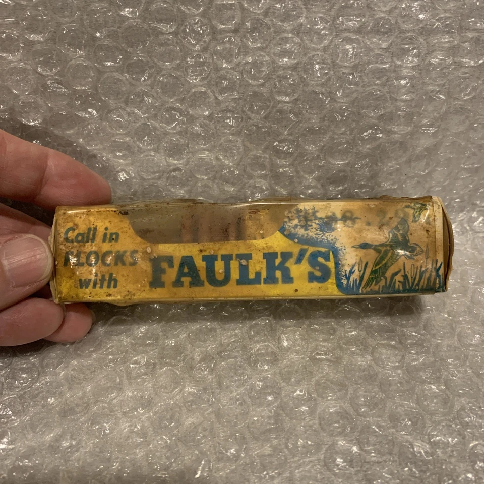 Vintage NOS Faulk's Goose Call In Box CH-44 Lake Never Used!! - Image 2 of 4