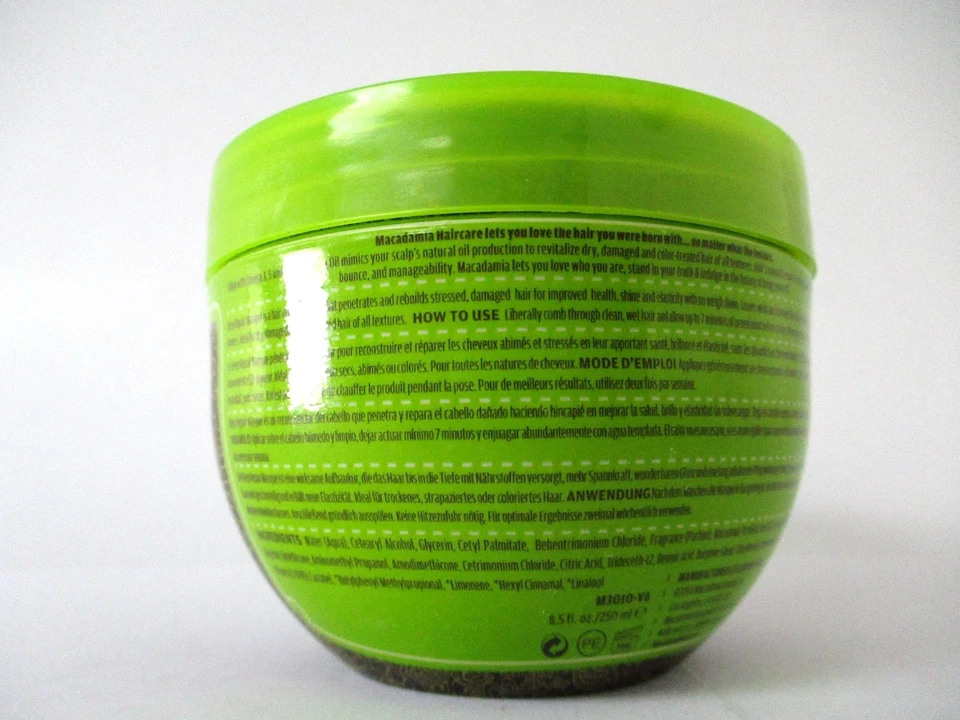 Macadamia Deep Repair Masque 8.5 oz - Image 2 of 2