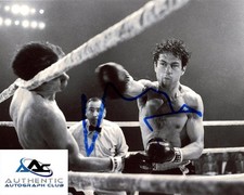 ROBERT DENIRO DE NIRO AUTOGRAPH SIGNED 8x10 PHOTO RAGING BULL COA
