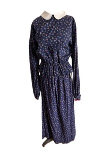 Vintage Hollywood Costume Western Victorian Dress Prarie