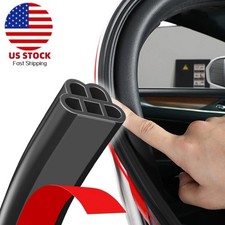 53ft Car Rubber Seal Trim Molding Door Edge Lock Protector Weather Strip 5 Holes