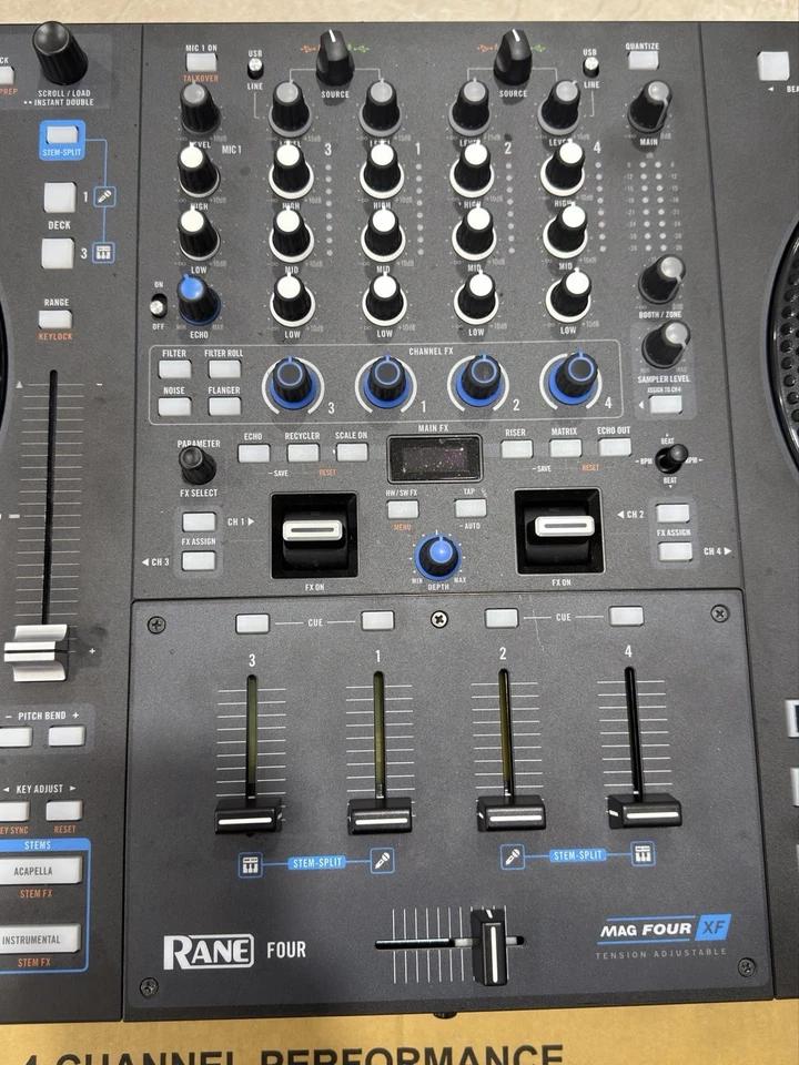 Rane Four Advanced Four-Channel Stems DJ Controller - Black - Image 4 of 4