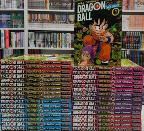 Dragon Ball Color COMPLETO, 32 tomos, todas las sagas, Manga en español