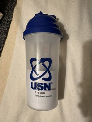 USN Protein Shaker Flasche 500ml Protein Mix BPA-frei, auslaufsicher, spülmaschinenfest