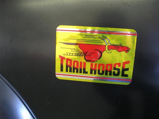 Trail Horse Trailhorse mini bike frame fork plate decal sticker