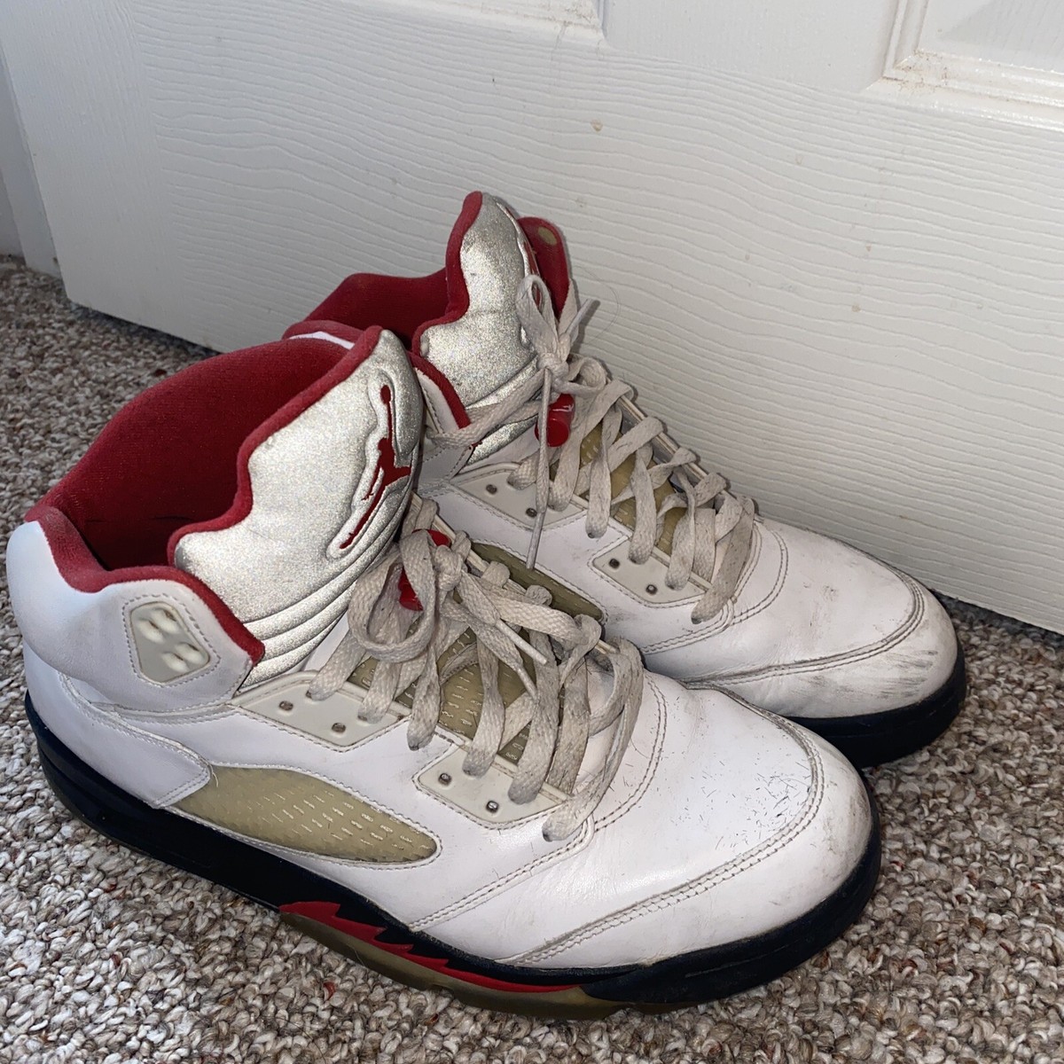 ★ Nike ★ Jordan 5 Retro Fire Red (2013) Buy Air Jordan 5 Retro 'Fire Red' 2013 - 136027 120 | GOAT