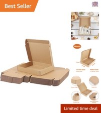 Elegant 25-Pack 12x9x2 Shipping Boxes - Tuck Top for Easy Mailing  Gift Wrap