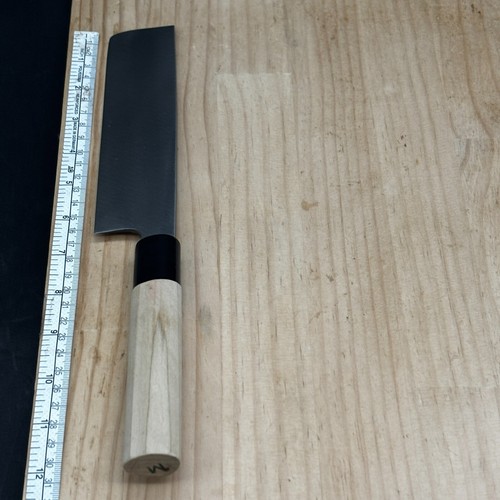 Beschädigt Japanisch Küchenchefs Kitchen Messer 堺秀岳 Usuba 310/160 SS047 - Bild 11 von 15