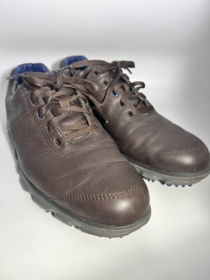FootJoy DryJoys Tour Golf Shoes Brown Mens Size 8M FAST SHIPPING 53522 
