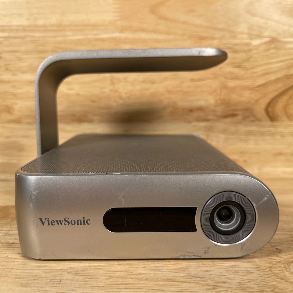 ViewSonic M1+ VS18242 Portable LED Projector w/ Harman Kardon Speakers For Parts - Image 4 of 4