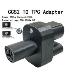 High Efficiency CCS2 Adapter Stable  Safe Charging Connector Suitable for Auto