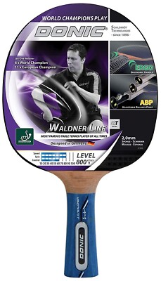 Sports Play Donic Wood Waldner 800 Table Tennis Racket Bat Color May Vary