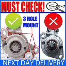 FITS SKODA OCTAVIA/SEAT TOLEDO 1.4 16V/1.6 1997-2004 PETROL NEW STARTER MOTOR