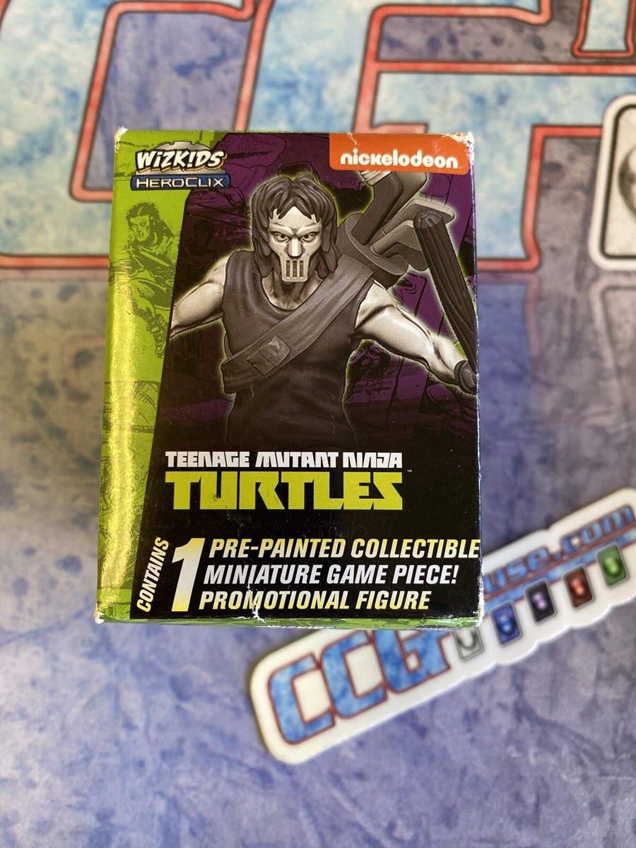 TMNT Heroclix Casey Jones Limited edition LE Wizkids Promo Sealed