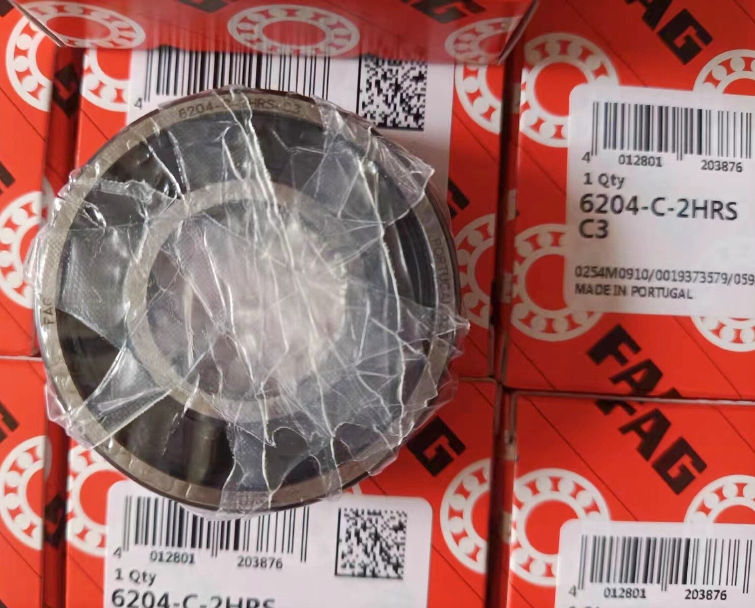 NEW FAG 6204-C-2HRS-C3 Deep Groove Ball Bearing 1PCS #NN