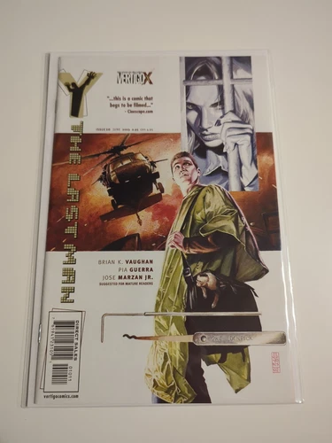 Y: THE LAST MAN #10 - BRIAN K. VAUGHAN Vertigo DC Comics 2005 Very Nice!