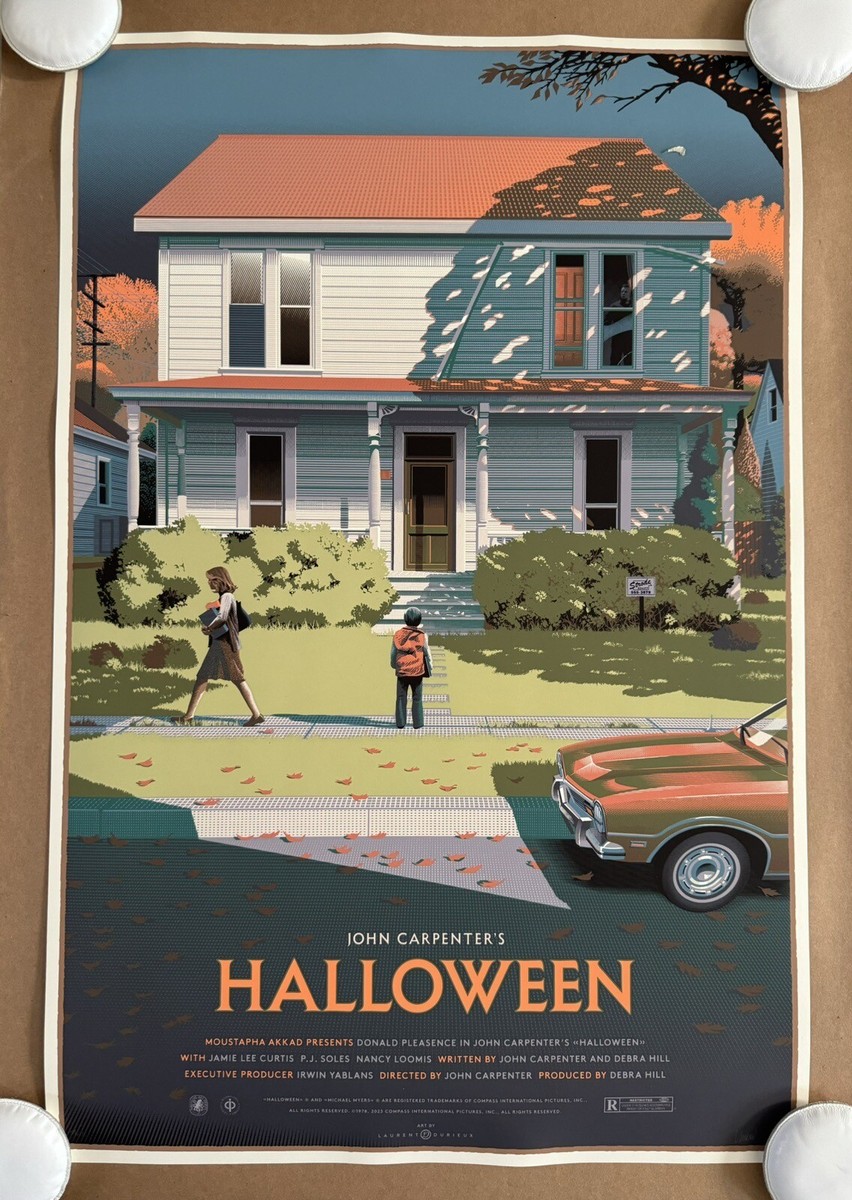 Halloween by Laurent Durieux Print Poster Art Michael Myers Horror