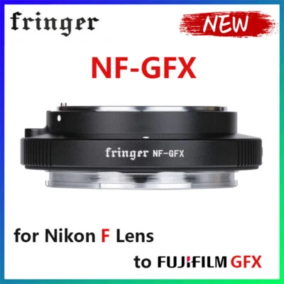 Fringer NF-GFX FR-NFTG1 Auto Focus Lens Adapter Nikon F Lens to Fuji GFX Cameras