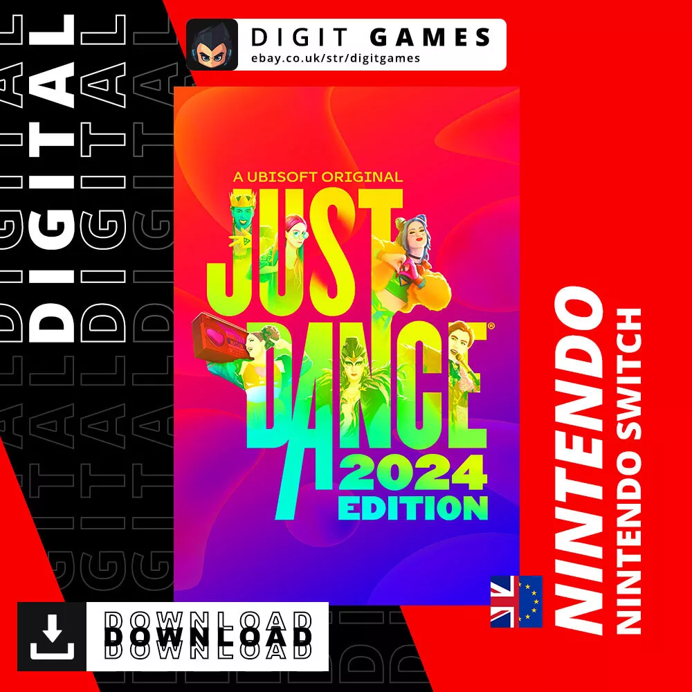 Just Dance 2024 Edition - Nintendo Switch Game / Digital Key Only