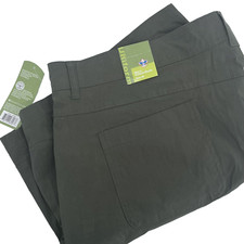 BOY SCOUTS OF AMERICA Men's Sz 48 Flat-Front Green Uniform 10" Cargo Shorts NWT