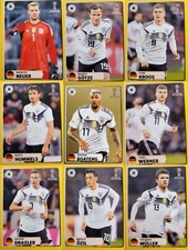 Panini Mundial 2018 Selección McDonalds Pegatinas Especiales M1-M9