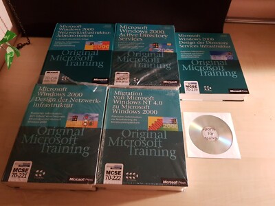 MCSE/MCSA 70-216 Microsoft Windows 2000  - Original Microsoft Training, incl. CD