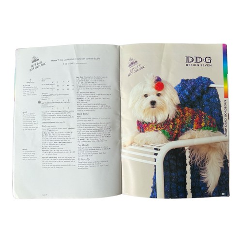 Cleckheaton Drop Dead Magnífico Patrón DDP Libro Sombreros Bufandas Animales Tejer - Imagen 4 de 9