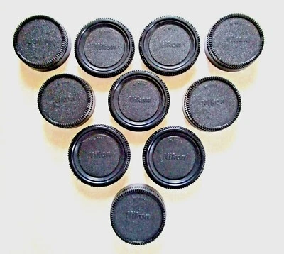 5X Nikon style Body + 5X Lens Caps-All Nikon F CAMERA BODY/Lenses FREE U.S.Ship