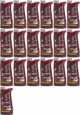 MANNOL Maxpower 4x4 75W-140 API GL 5 LS 19x 1l = 19 Liter