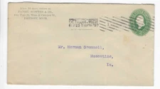 1897-POSTAL HISTORY COVER-DANIEL SCOTTEN & CO.-DETROIT, MICHIGAN