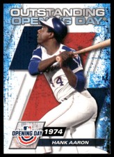 2021 Topps Opening Day - Outstanding Opening Day - Hank Aaron OOD-10