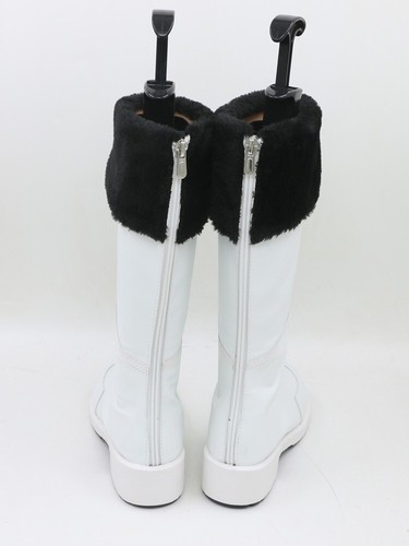 Bleach: TYBW Quincy Zombie Toshiro Hitsugaya Zapatos con disfraces Botas Blancas C006 - Imagen 4 de 5